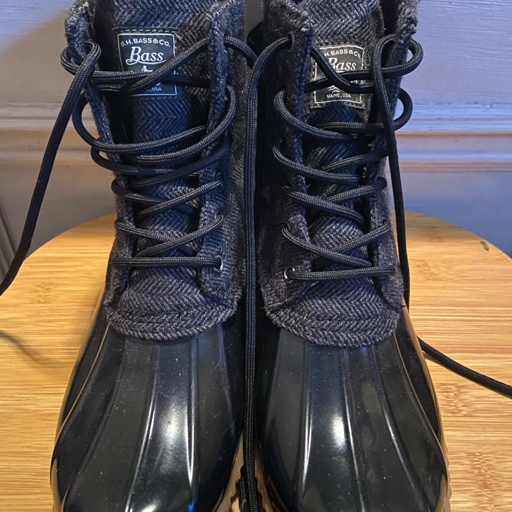 Bass Harlequin waterproof duck boots